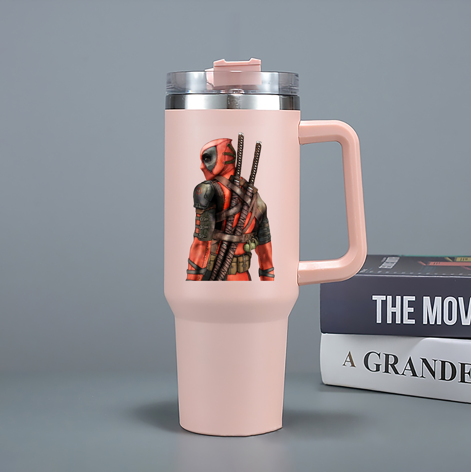 （画像用） Deadpool デッドプール 1200mL車用タンブラー（カラープリント）